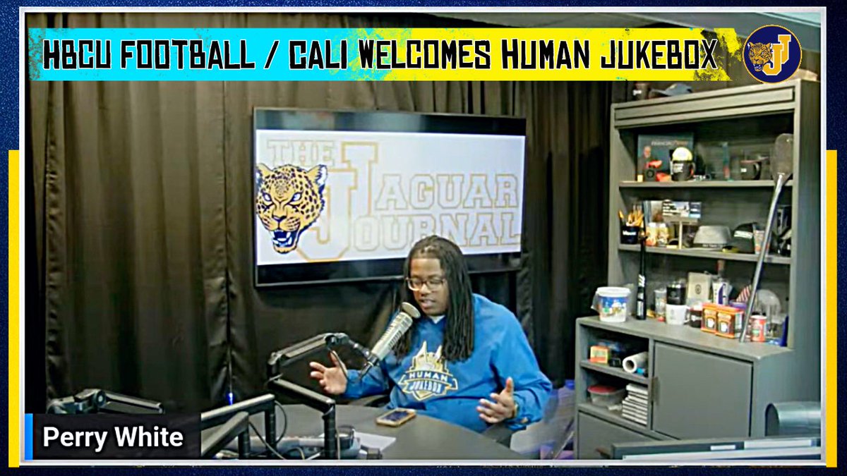 JaguarJournal_'s tweet image. New Live Stream Available Now!! #SouthernUniversity #HumanJukebox #JaguarJournal #CollegeFootball