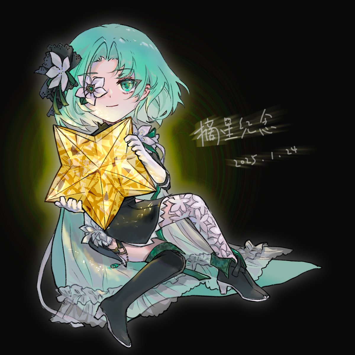 掬雪碧在手 tweet media