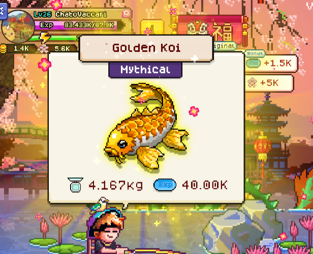First day fishing !! LFG 🔥 <a href="/FishingFrenzyCo/">Fishing Frenzy</a> 

I caught a Mythical Fish - Golden Koi fish ✌️ 

Join with me fishingfrenzy.co #fishing_frenzy