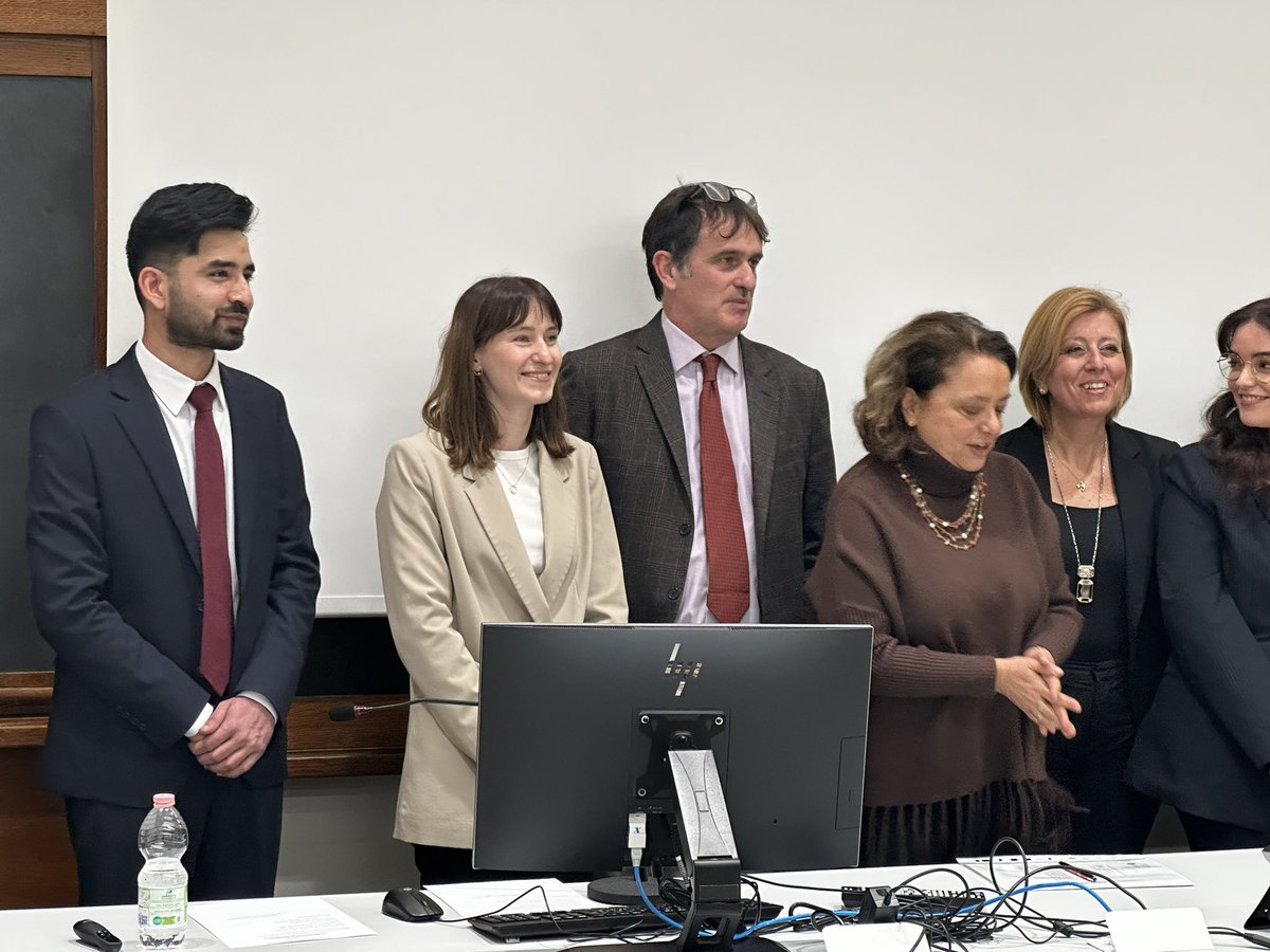 Usman Akhtar (@iamusmanakhtar) on Twitter photo Spent years researching bacteria. Turns out, stress was the real pathogen ๐ฆ
Defended my PhD thesis successfully ๐ <a href="/DanielaDeBiase1/">Daniela De Biase ๐๐ฎ๐น๐ช๐บ</a> <a href="/SapienzaRoma/">Sapienza Universitร di Roma</a> Spent years researching bacteria. Turns out, stress was the real pathogen ๐ฆ
Defended my PhD thesis successfully ๐ <a href="/DanielaDeBiase1/">Daniela De Biase ๐๐ฎ๐น๐ช๐บ</a> <a href="/SapienzaRoma/">Sapienza Universitร di Roma</a>
