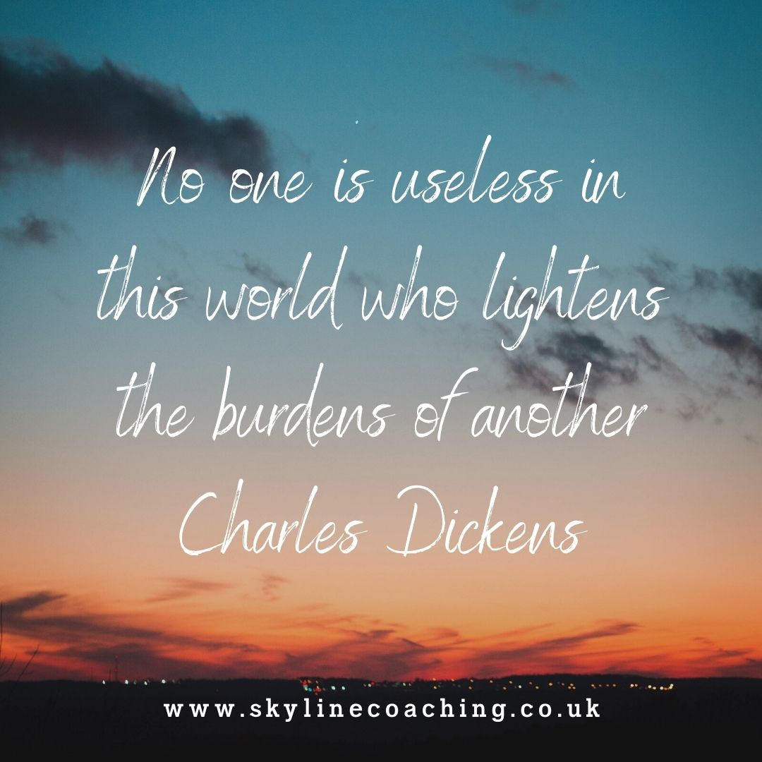 Be the   light in someone's darkness! A helping hand, a kind word – you're never   useless when you choose to lighten someone's load. Spread positivity and make   a difference! #BeTheLight   #CoachingKindness