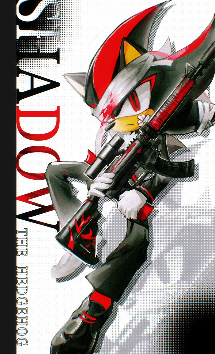 本来只打算试一下🔫怎么画来着，居然画完了……