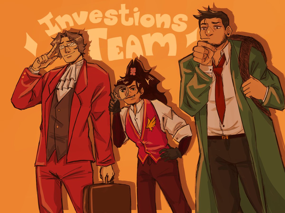 feavky's tweet photo. Investigations Team!!
#milesedgeworth #aceattorney #milesedgworthaceattorneyinvestigtions #dickgumshoe #kayfaraday https://t.co/tLWZxoWvsU