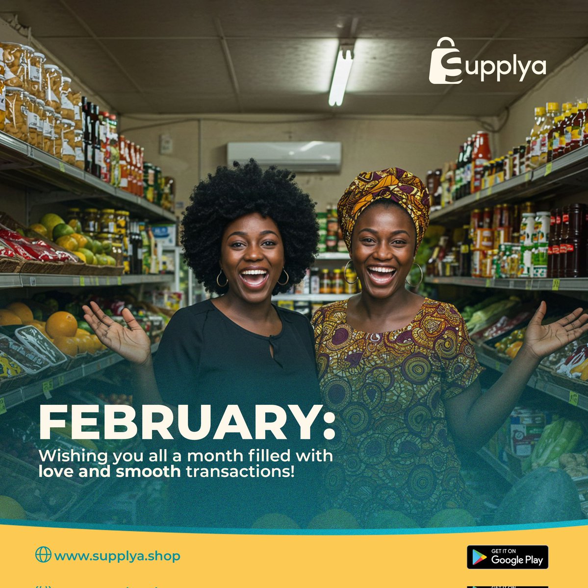 supplyashop's tweet photo. Happy new month to you all! 😊❤
.
.
.
#february #newmonth #supplya #supplyashop #SupplyaApp #retailershop #suppliershop #retailer #supplier #supplychain https://t.co/xh2RyqC33X