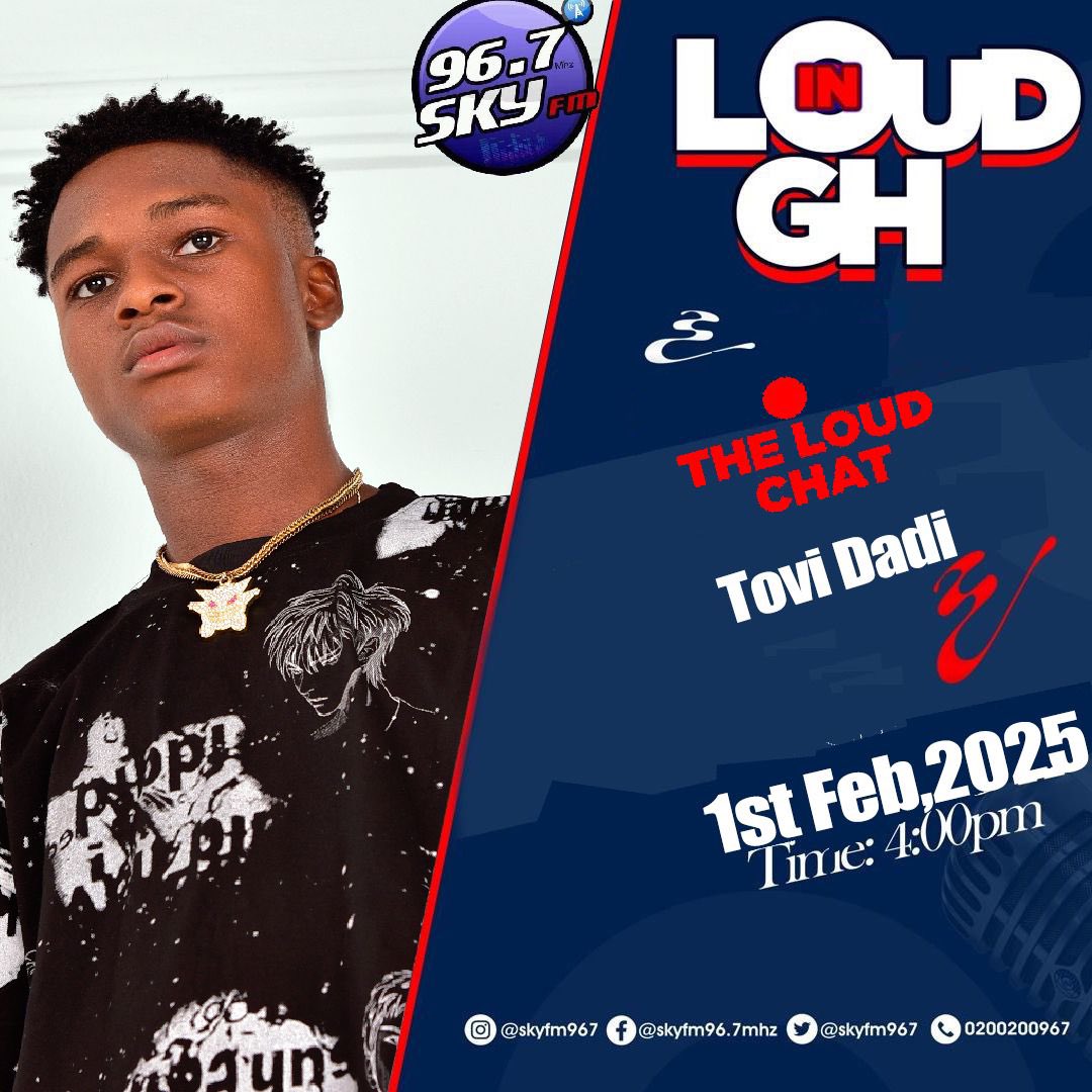 skyfm967's tweet photo. Loud in Gh is on.
@wisescrolls Gaxee and Tovi Dadi are passing through the house.
Tune in as @prymking & @djstitchgh get loooud.
#SkyFM967
#LoudinGH https://t.co/TXO63sPvba