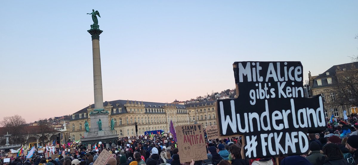 Demo gegen #Rechts #Stuttgart