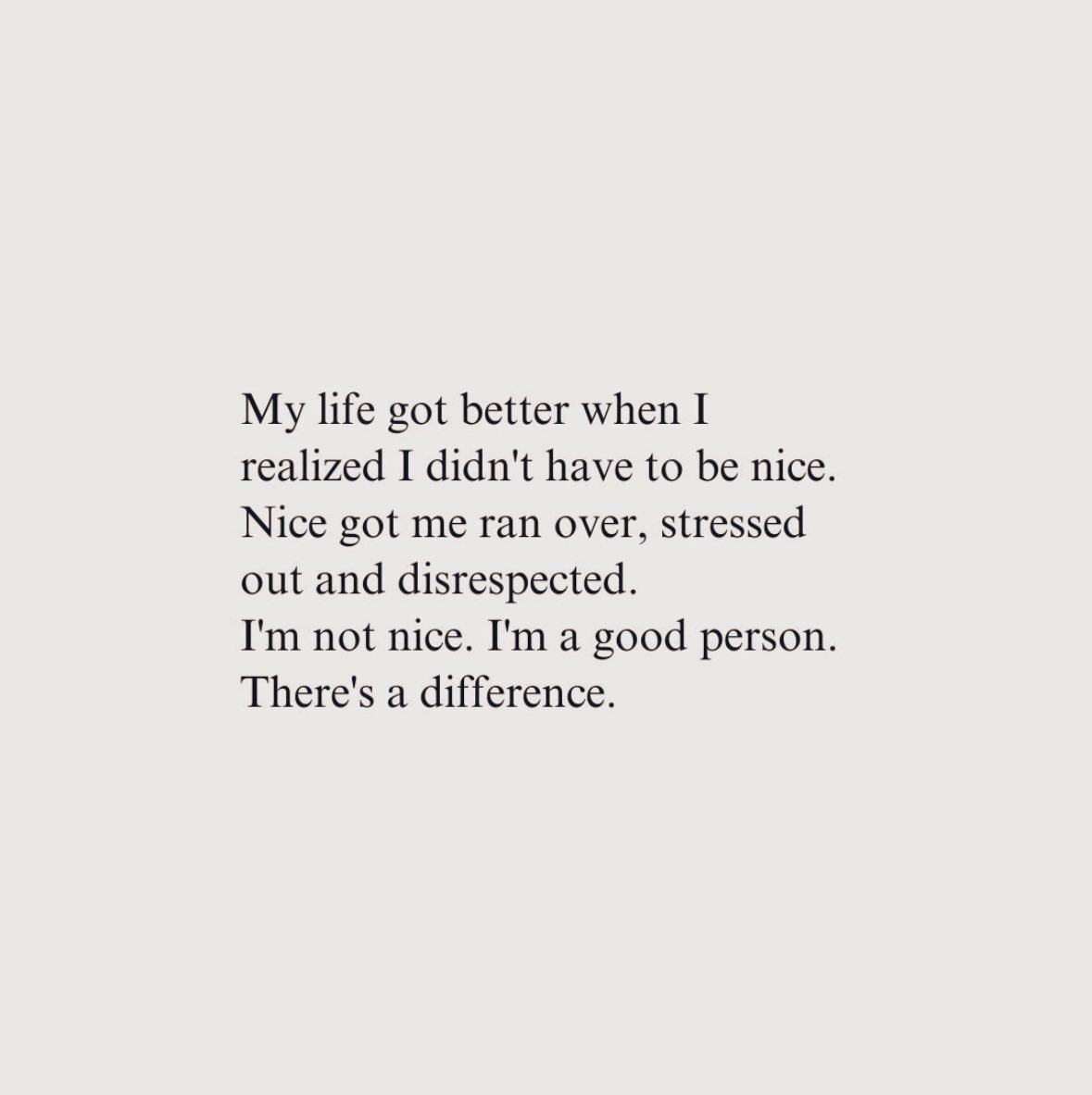 There’s a difference >>>
