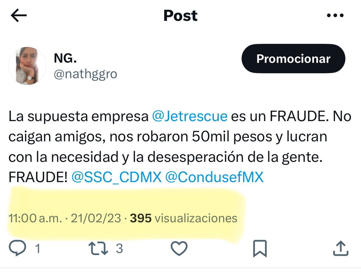 nathggro's tweet photo. @minureivadeskkk @cpeduardolopez @XEMedica Sí, depositamos 50,000 mxn de “adelanto” del servicio, al otro día teníamos que depositar otros 50k pero dejaron de contestar y después nos bloquearon de todos lados. PROFECO nunca nos hizo caso. Yo puse tweets desde el 2023, no es algo de ahorita. https://t.co/mZSaknLGoS