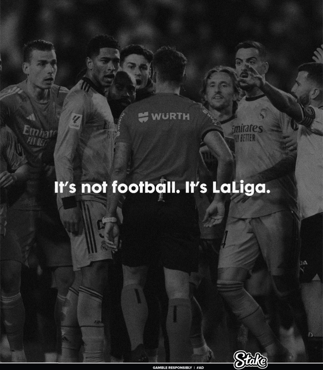 It’s not football.

It’s La Liga.