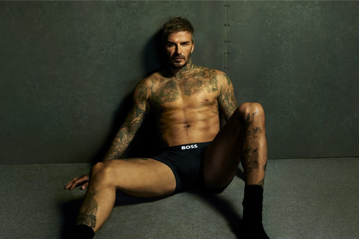 ThisIsJonny's tweet photo. #DavidBeckham for @HugoBoss's #BossOne bodywear campaign 📸🔥 https://t.co/GxaWHpGrti
