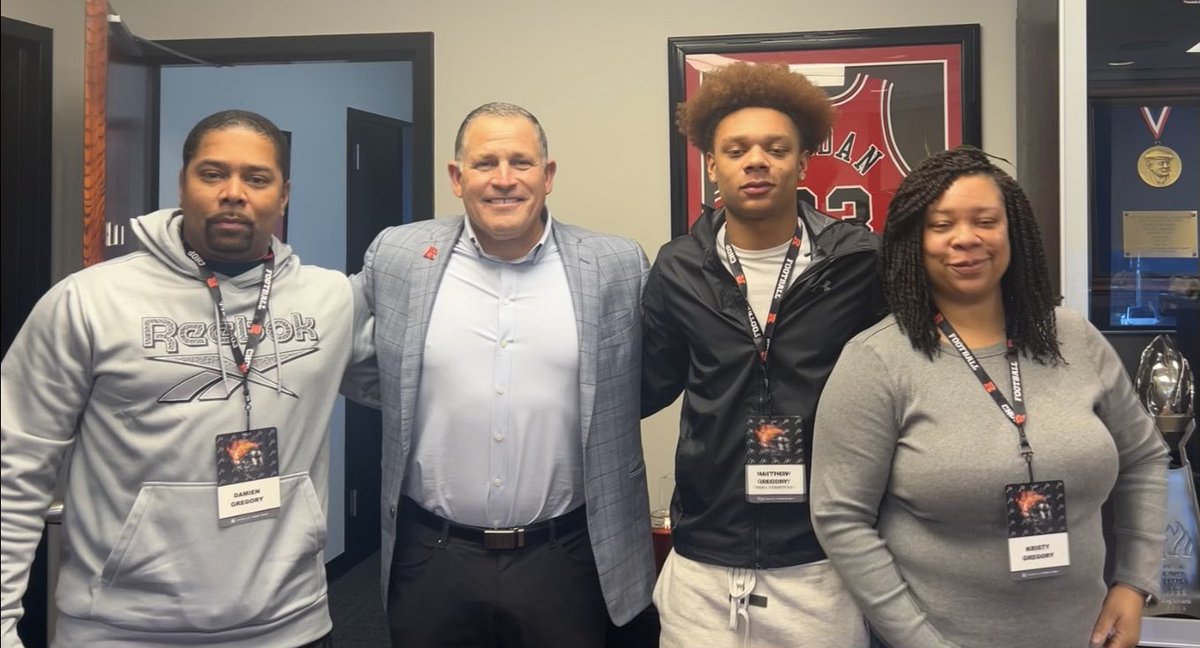 4⭐️Matthew Gregory (@matthewgreg08) on Twitter photo After a great visit and conversation with coach <a href="/GregSchiano/">Greg Schiano</a> i’m blessed to have received a offer from Rutgers University
<a href="/SWAG7v7/">SWAG 7v7</a>
<a href="/SWiltfong_/">Steve Wiltfong</a>
@PRZPAvic
<a href="/EdOBrienCFB/">EdOBrienCFB</a>
<a href="/TheUCReport/">Billy Tucker</a>
<a href="/BrianDohn247/">BrianDohn247</a>
@RivalsRichie
<a href="/OjrWildcatFB/">Owen J Roberts FB - DC Coach Mellon</a> After a great visit and conversation with coach <a href="/GregSchiano/">Greg Schiano</a> i’m blessed to have received a offer from Rutgers University
<a href="/SWAG7v7/">SWAG 7v7</a>
<a href="/SWiltfong_/">Steve Wiltfong</a>
@PRZPAvic
<a href="/EdOBrienCFB/">EdOBrienCFB</a>
<a href="/TheUCReport/">Billy Tucker</a>
<a href="/BrianDohn247/">BrianDohn247</a>
@RivalsRichie
<a href="/OjrWildcatFB/">Owen J Roberts FB - DC Coach Mellon</a>