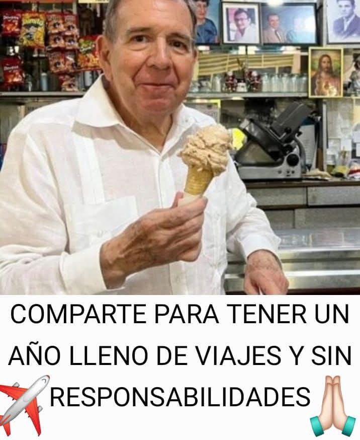 Este año viajaremos más que <a href="/EdmundoGU/">Edmundo González</a> comparte para que se te cumpla ✨