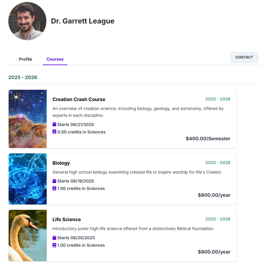 Looking for remote homeschool courses for junior high/high school students offered from a Classical Christian approach? 

I'm offering 3 science courses in 2025–2026 with <a href="/KeplerEducation/">Kepler Education</a>. Early enrollment discount (10%) through President's Day (2/17)!

kepler.education/t/garrett.leag…