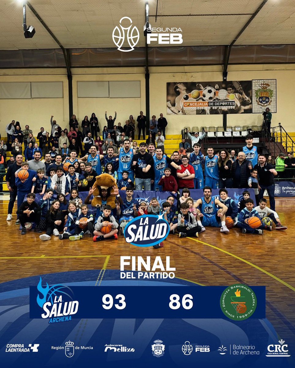 Jornada redonda para el baloncesto de la Región de Murcia.

🔥👏🏻🏀