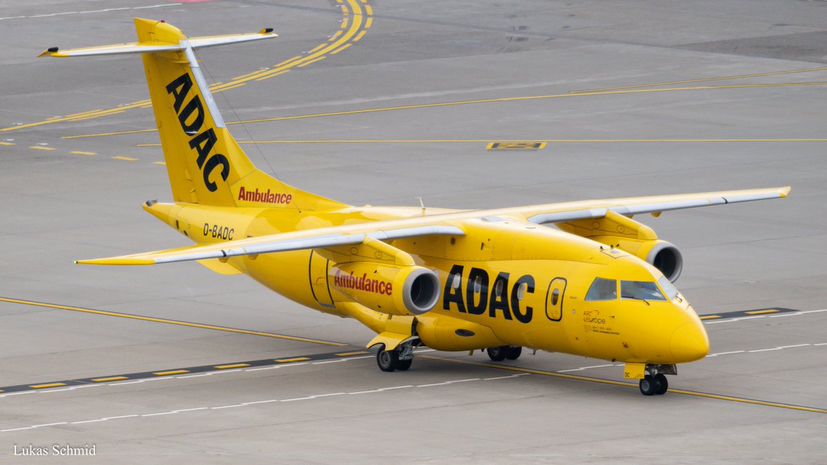 aviation_schmid's tweet photo. ADAC Ambulance Service / Dornier DO.328JET / D-BADC / ZRH - 1.2.25

#AvGeek #planespotting #planes #planespotter #aviation #aviationphotography #spotting #ZRH #ZRHAirport #ZRHmovements #adac #dornier #do328 #dbadc https://t.co/rGXmVFy7bW