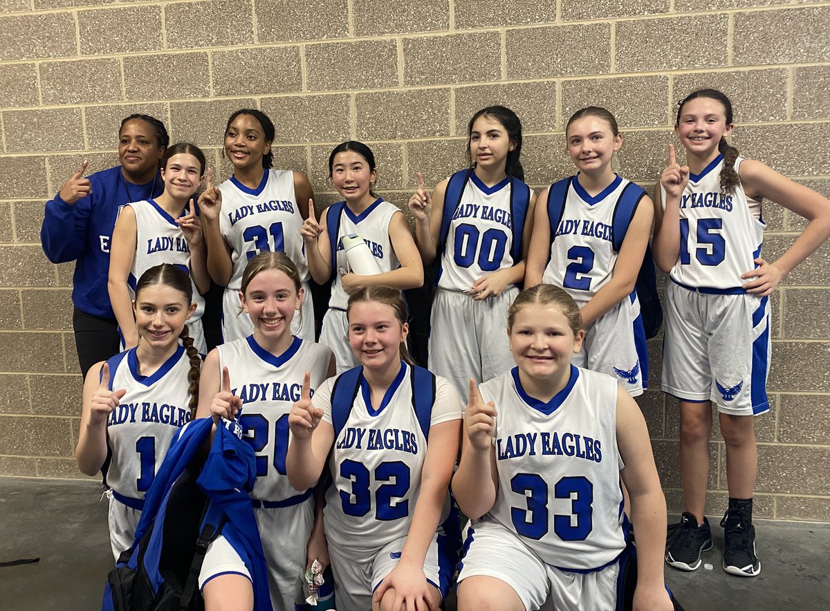 Coach Bickel (@mpladyeagles) on Twitter photo Congrats to our 7B lady eagles for taking home the championship! I’m super proud of each of them! 💙🦅
<a href="/MPJHEagles/">Memorial Parkway JH</a> <a href="/MCedidla/">Miranda Cedidla</a> <a href="/lasharris02/">LaShonne Harris</a> Congrats to our 7B lady eagles for taking home the championship! I’m super proud of each of them! 💙🦅
<a href="/MPJHEagles/">Memorial Parkway JH</a> <a href="/MCedidla/">Miranda Cedidla</a> <a href="/lasharris02/">LaShonne Harris</a>