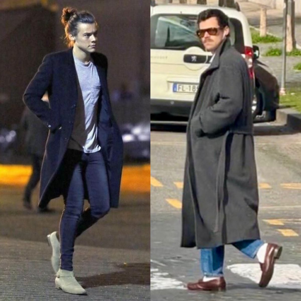 lhhcomfort's tweet image. Harry Styles at 21 and 31… and my love for him only grows with each passing year