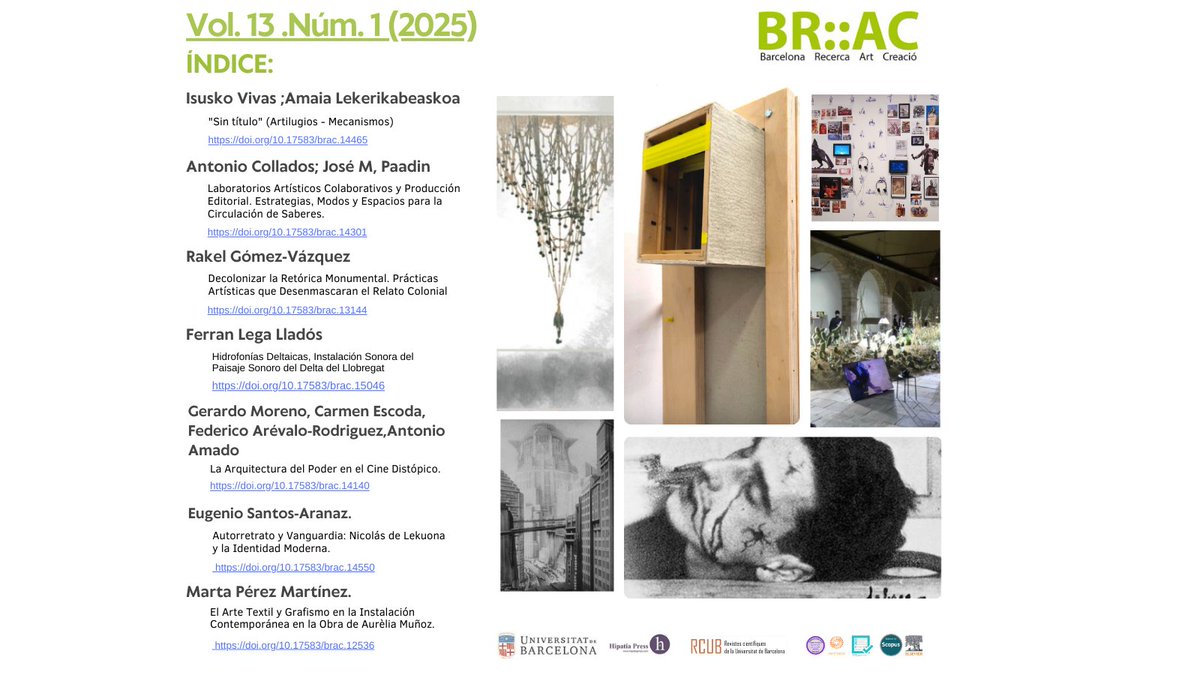 Ya está accesible el último número de BRAC. Vol 13.1.de febrero 2025. Accesible en: hipatiapress.com/hpjournals/ind…