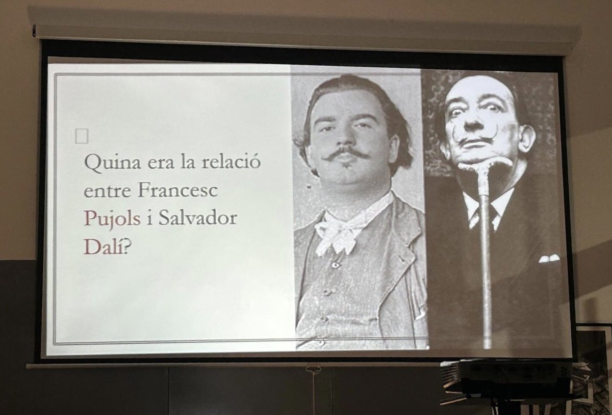 ftenc's tweet image. La feina de @ParcerisasPilar a Portbou és ingent: avui hem gaudit d’una magnífica conferència de Max Pérez Muñoz sobre Francesc Pujols, mestre de la filosofia i de la ciència catalana.