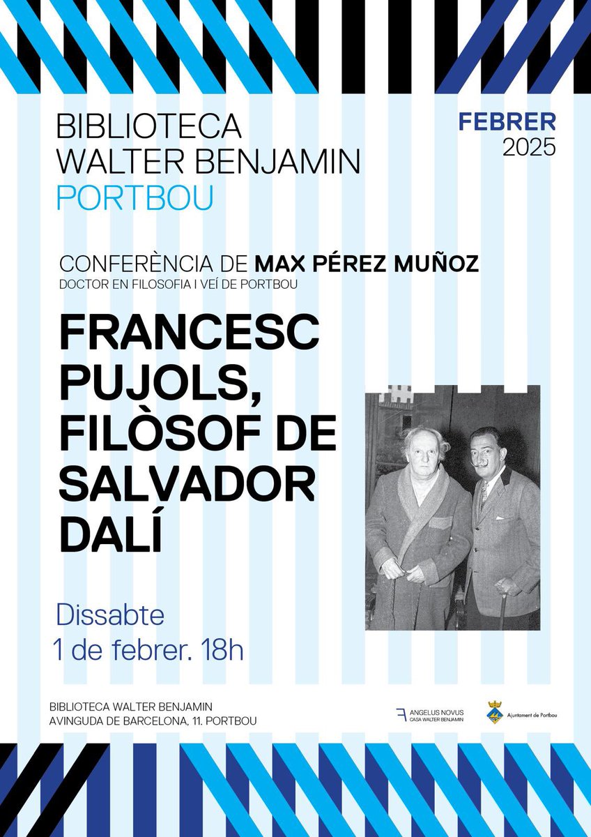 ftenc's tweet image. La feina de @ParcerisasPilar a Portbou és ingent: avui hem gaudit d’una magnífica conferència de Max Pérez Muñoz sobre Francesc Pujols, mestre de la filosofia i de la ciència catalana.
