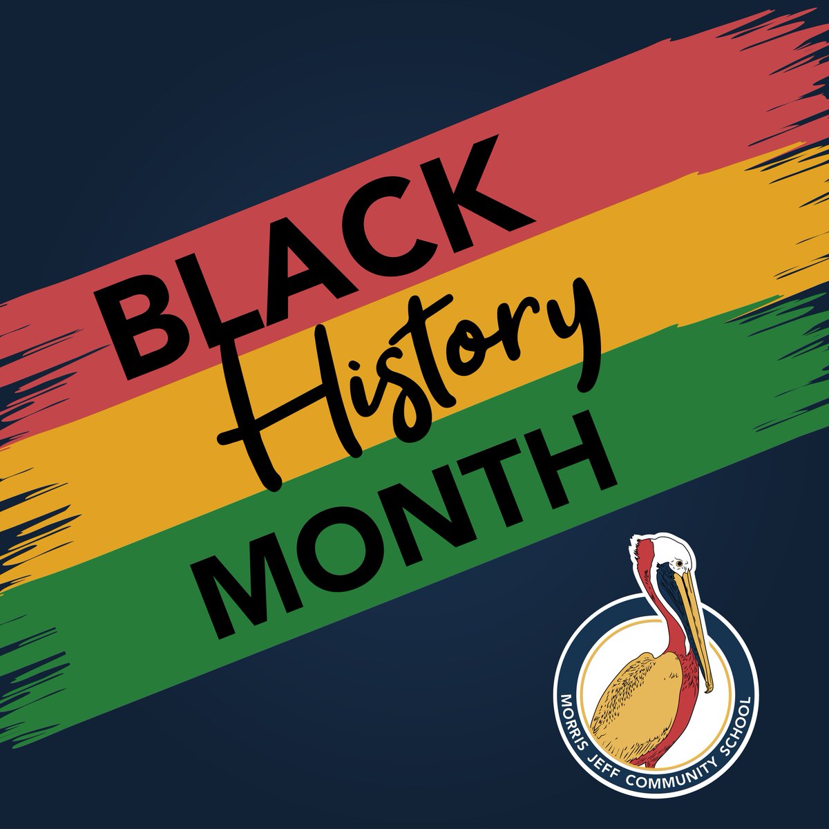 Today begins our celebration of Black History Month! At Morris Jeff, we make it a priority to teach and learn from our students about the impact of historical figures throughout our country's history. We take time to acknowledge their achievements and contributions.