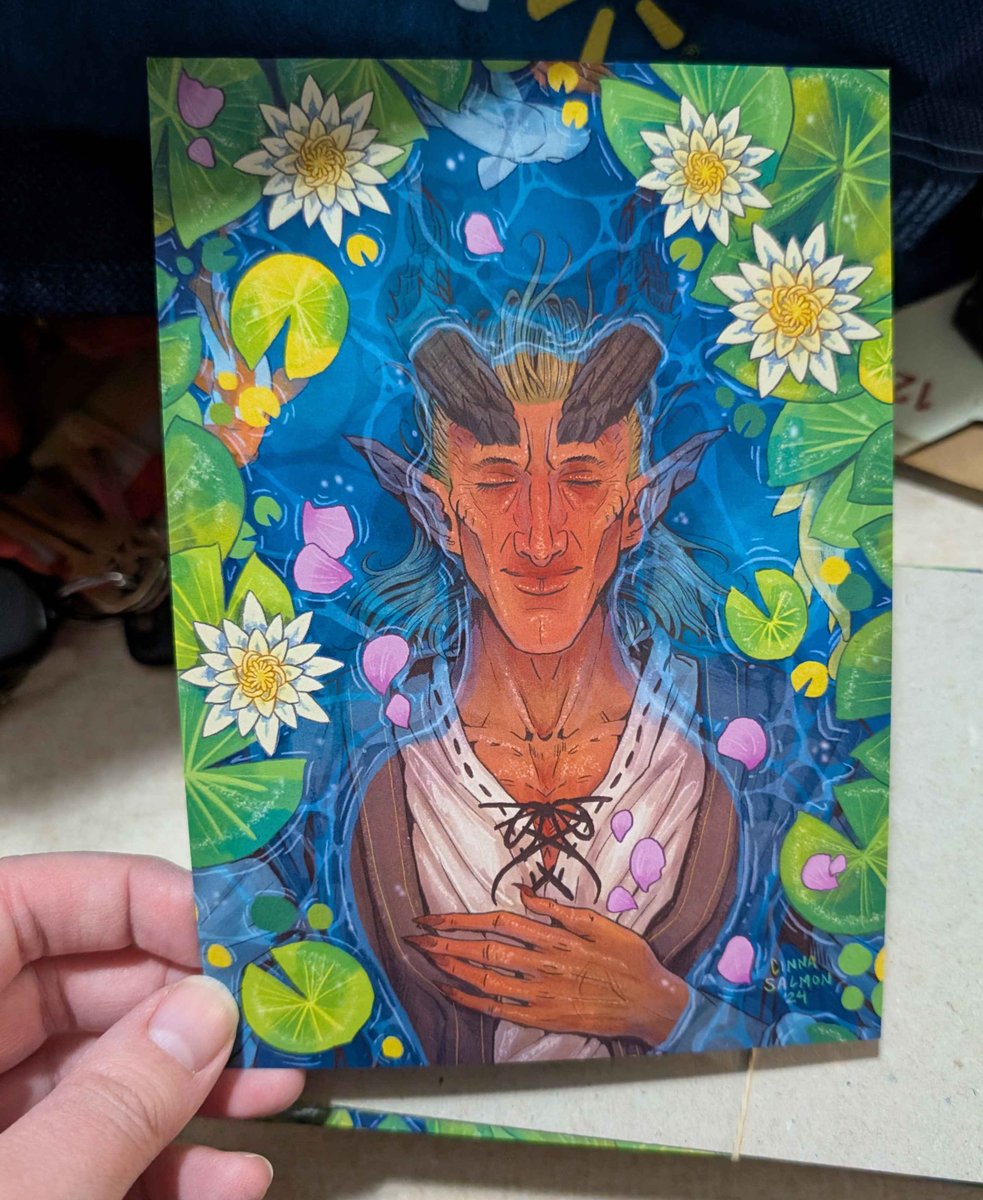 Production Update! The flat merch has arrived!