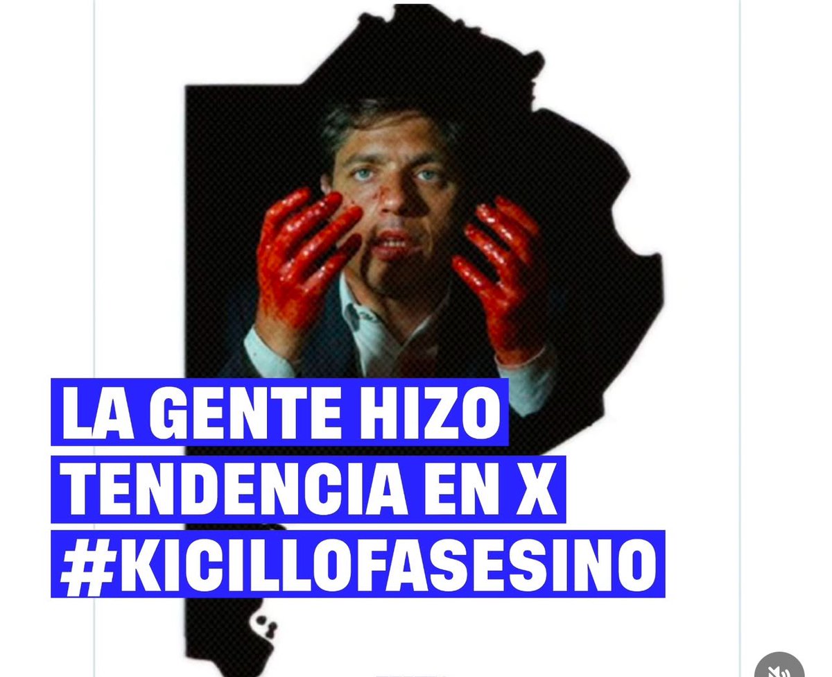 CandeeMarin_97's tweet photo. #KicillofAsesino https://t.co/1tNYeWO9Bk
