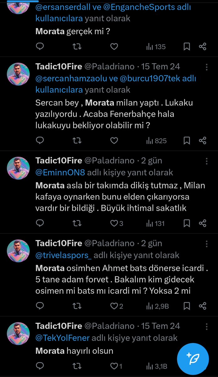 HCimbomlular's tweet photo. @Paladriano @Kayraxxto @suat_fb @profdralekss 6 ayda bir insanın yorumları nasıl bu kadar dönebilir :) https://t.co/FXoRVe6wJr