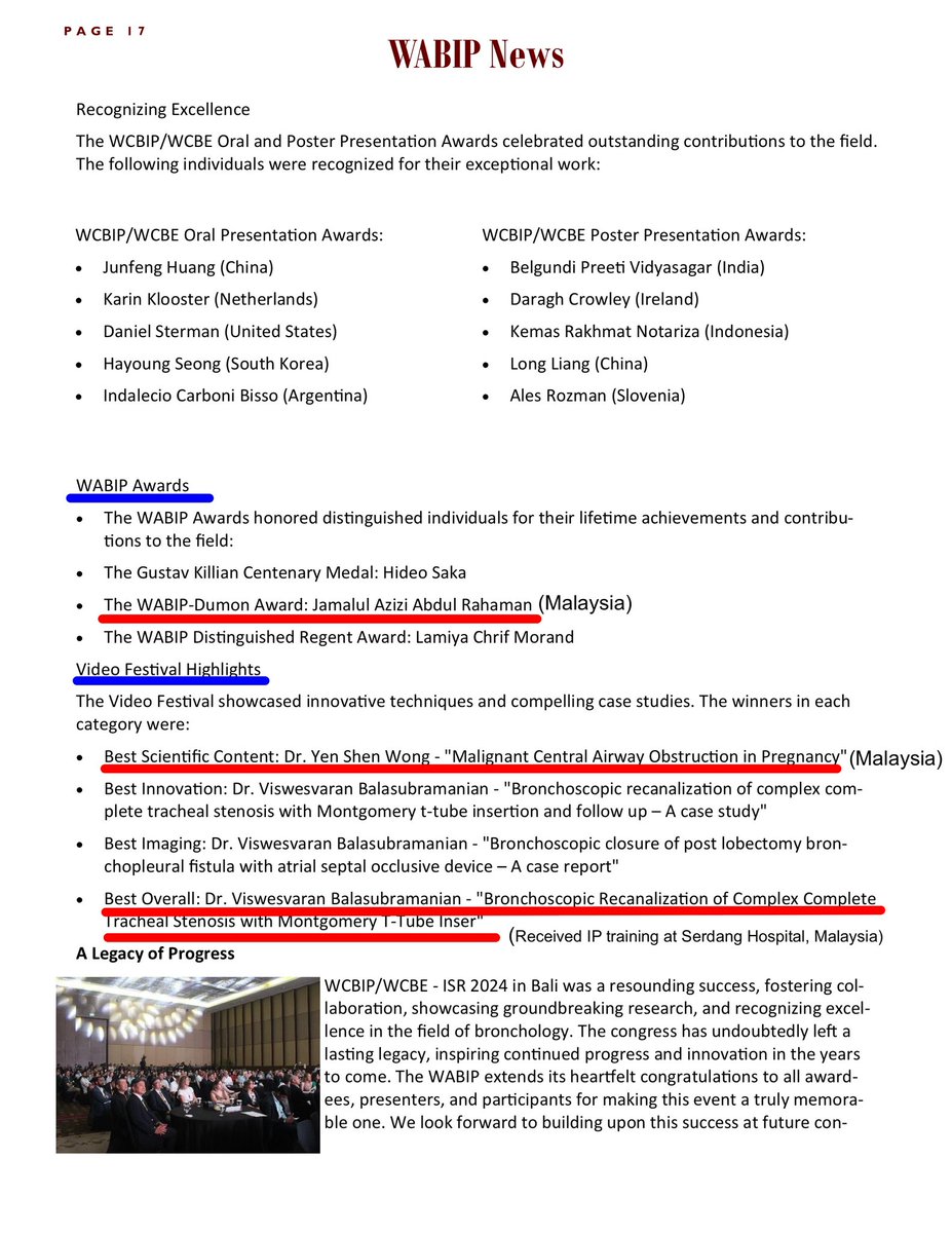 Malaysians in the news