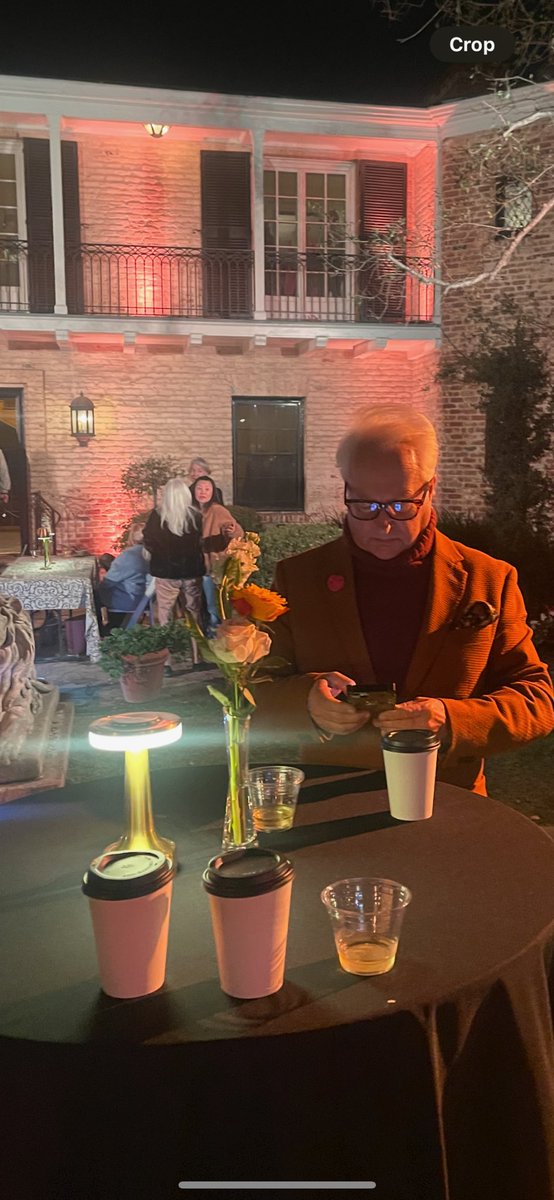 Conducting business at the fabulous Pasadena Showcase House