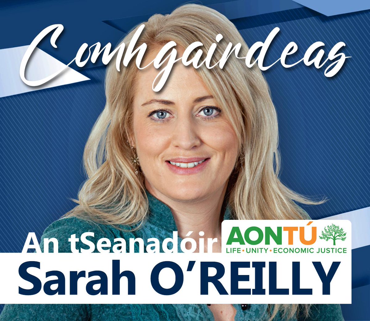 Ladies and gentlemen, history being made today!!

We present to you, our first ever Seanadóir. Sarah O'Reilly. 

What year; increased votes, TDs, councillors, and now a brand new Seanadóir. 

And of course, winning the referendums. 🎉👏🌟