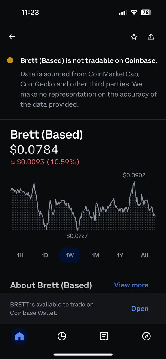 Spyce77's tweet photo. Now if we take a look at these 3 base memes - which one is the most bullish to you? 

$BRETT - has too many KOLs and is outdated
$TOSHI - had the @coinbase listing catalyst and now is down trending 
$SKI - is the clear winner here. A CTO Project that works tirelessly. The strongest meme community I’ve EVER seen in the space. A guaranteed @binance and @coinbase listing as well. C’mon, both of them have teased it FAR too many times. It’s not a matter of if, it’s WHEN. 

Also simply just look at the charts. $SKI is the only one that holds strong.