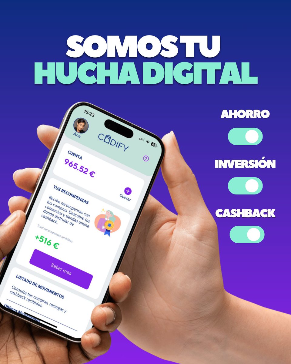 ¿Sabes como ha ido enero en <a href="/Codify_cash/">Codify.cash</a> ? Los  usuarios de <a href="/Codify_cash/">Codify.cash</a> están ahorrando más que nunca! La aplicación ha facilitado el ahorro automático y el #CashBack , convirtiéndose en una hucha digital imprescindible para jóvenes de 18 a 35 años. (1/3)🧵