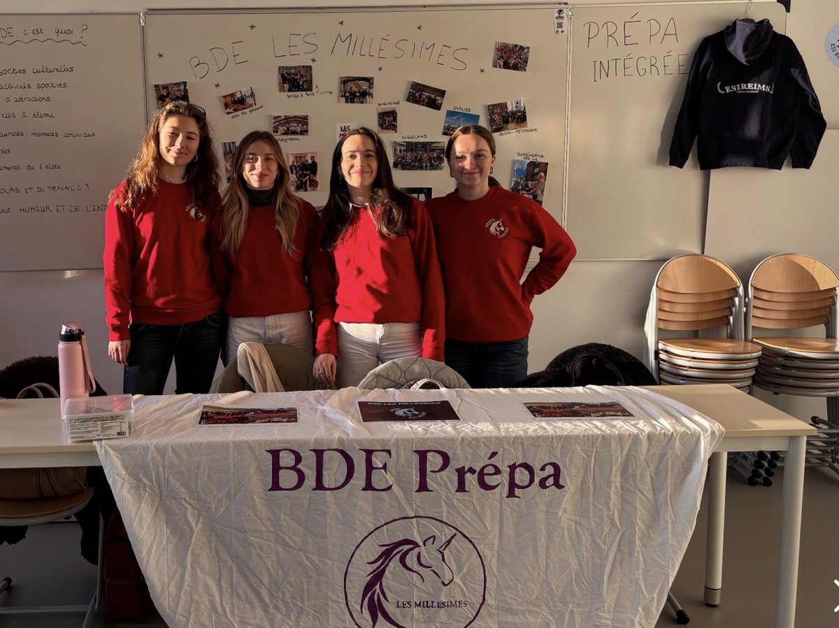 Retour  sur cette superbe journée portes ouvertes ESIREIMS avec bcp de visiteurs intéressés , merci à tous pour votre investissement  !  Étudiants, enseignants, personnels et réseau ALUMNI étaient là .
<a href="/universitereims/">Université de Reims Champagne-Ardenne</a>  <a href="/Clement_URCA/">Christophe Clément</a>  <a href="/AssocIATEUR/">🌿Assoc'IATEUR</a>  <a href="/VilledeReims/">Ville de Reims</a>  <a href="/ArnaudRobinet/">Arnaud Robinet</a>