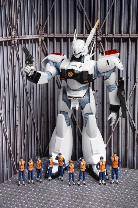 機動警察パトレイバー 1/60 3点セット 機動警察パトレイバー公式 on X: 