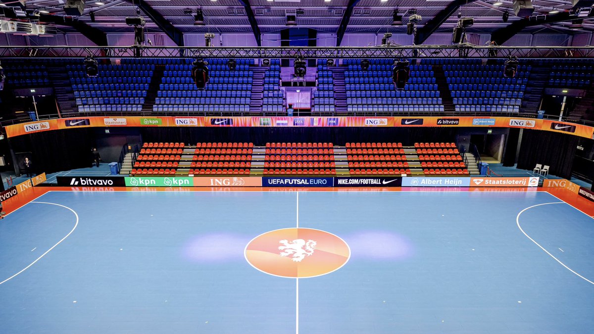 OranjeFutsal's tweet photo. Tonightβs venue: Maaspoort Den Bosch π
#DareToDream #NEDAND https://t.co/nn6dgnkgKQ