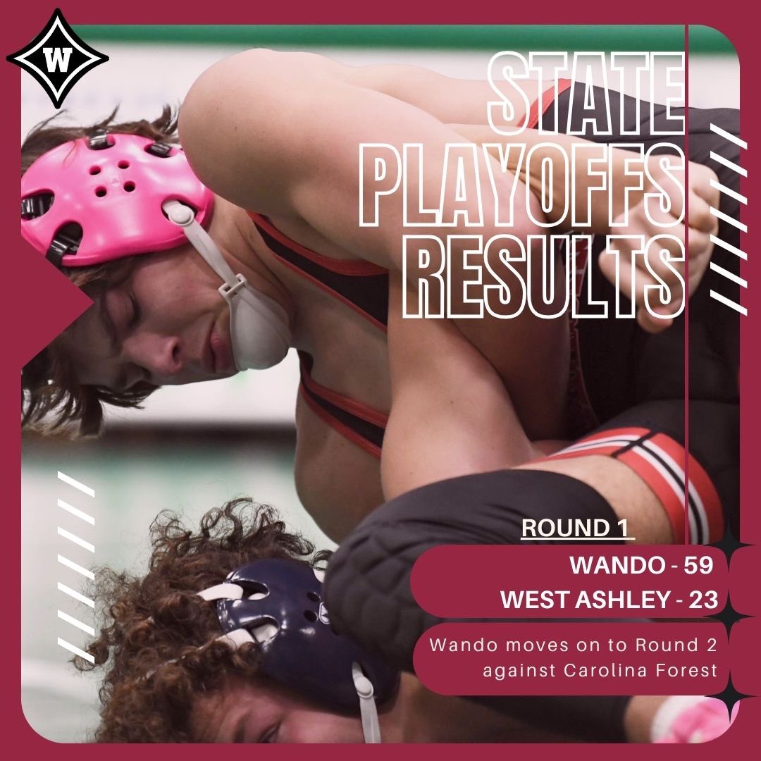 Wando Warriors move on to round 2 of the State Playoffs!
