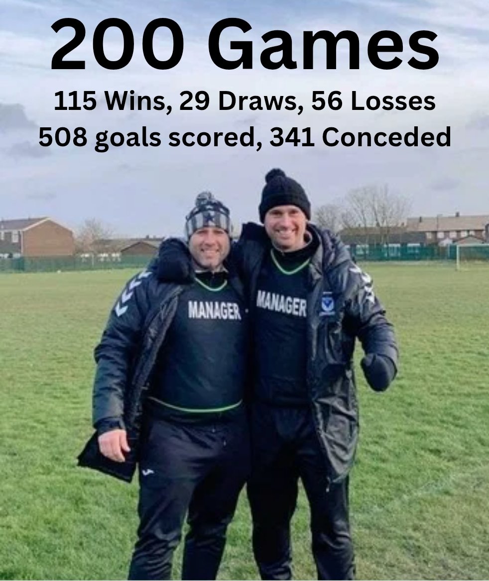 A 5-0 win today a great way to celebrate 200 games in charge for <a href="/markhenda/">Mark Henderson</a> and <a href="/Pughie999/">Gareth pugh(✸,✸) Reddio</a>