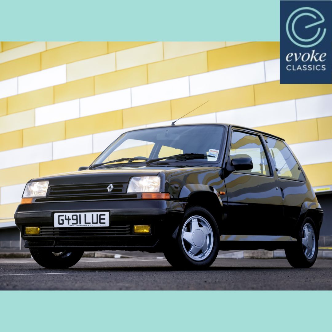 EvokeClassics's tweet image. LIVE AT AUCTION
1989 Renault GT5 Turbo
evoke-classics.com/auction/#/lots…

• A mostly original, unmodified example
• Only 2 former registered keepers
• Substantial history
• Recently fitted with a new clutch, brakes and more
• Long MOT
#Renault5 #GTTurbo