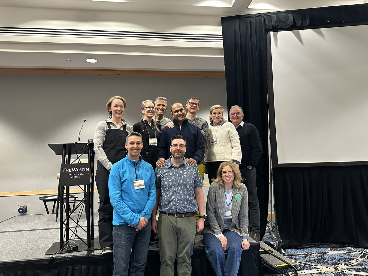 cpotcourse's tweet photo. Our amazing CPOT speakers!🦴🥳🙌 thank you for all you do. #conference #whistler #medicine #ortho #orthopaedics https://t.co/Grb1ZfrpjL