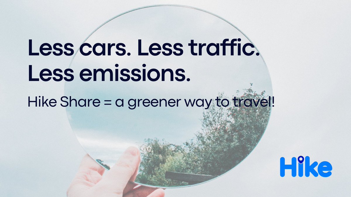 Did you know carpooling helps the environment? 🌍 Fewer cars on the road means less pollution and traffic. Join Hike Share and travel eco-friendly today! 🚗♻️ 
 
📲 Download now: tinyurl.com/hikeshare

#hikeapsa #hikeapp #hikeshare #shayisthupha #ridesharing