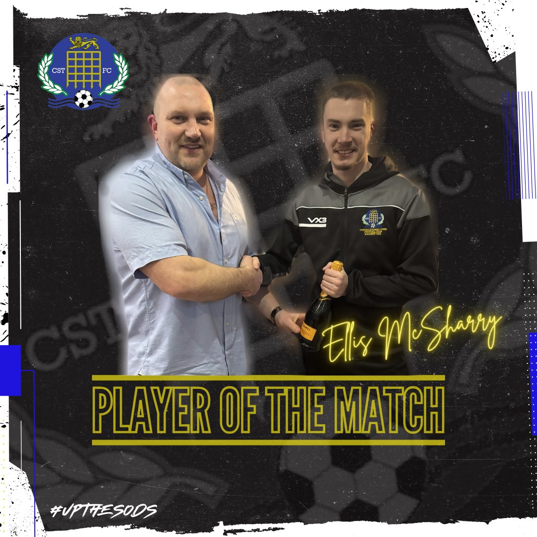 ⚫️ PLAYER OF THE MATCH ⚪️

Your Sods Player of the Match sponsored by Ian Bright is Ellis McSharry. What a defensive performance out their today 🙌

#UpTheSods #SodsTogether