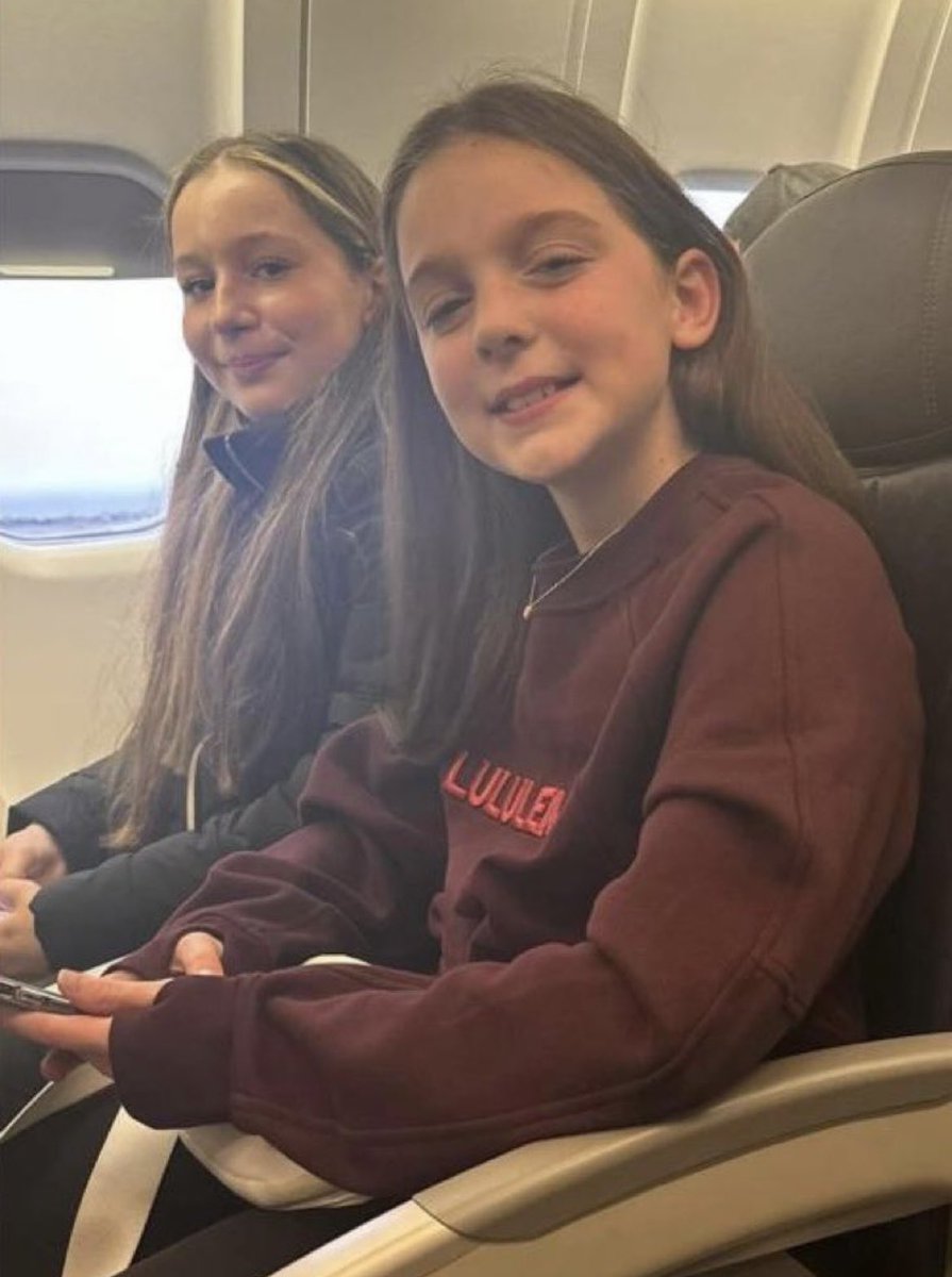 JosetteCaruso_'s tweet image. A proud mom aboard the doomed American Airlines flight snapped a photo of her two beaming ice skater daughters, both Olympic hopefuls, just before it took off from Kansas on Wednesday.
Donna Livingston captured Everly, 14, and Alydia, 11, as well as herself and her husband,…