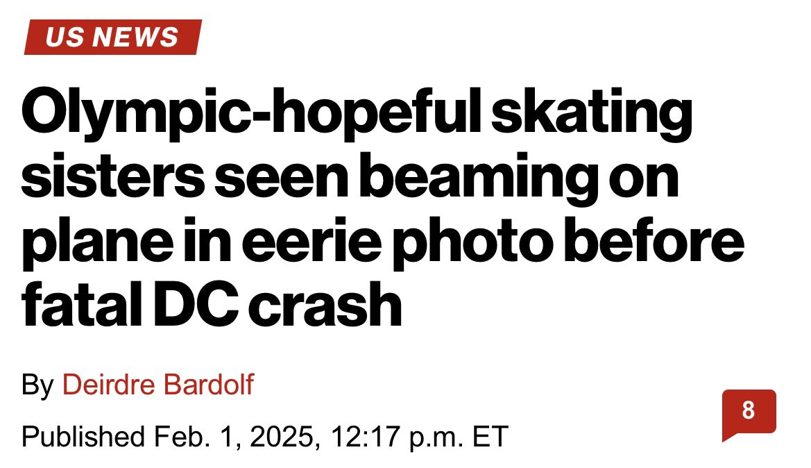 JosetteCaruso_'s tweet image. A proud mom aboard the doomed American Airlines flight snapped a photo of her two beaming ice skater daughters, both Olympic hopefuls, just before it took off from Kansas on Wednesday.
Donna Livingston captured Everly, 14, and Alydia, 11, as well as herself and her husband,…