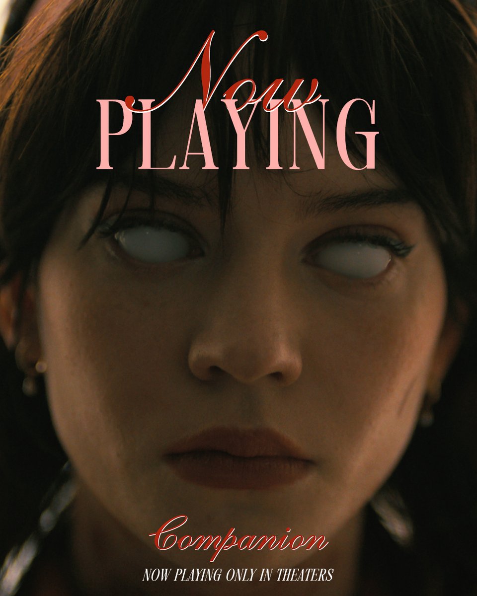 Add #CompanionMovie to your Sunday reset. Now playing only in theaters. Get tickets now. fandan.co/Companion