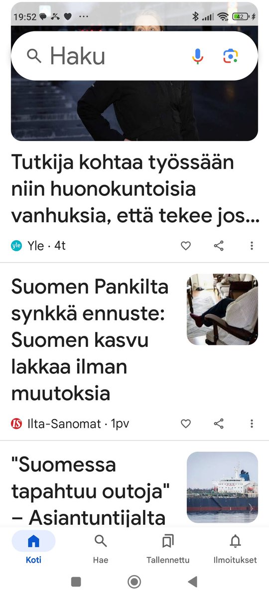 Näitä kun lukee, tulee mieleen, mihin maata ja kansaa viedään. Ei hyvältä näytä.