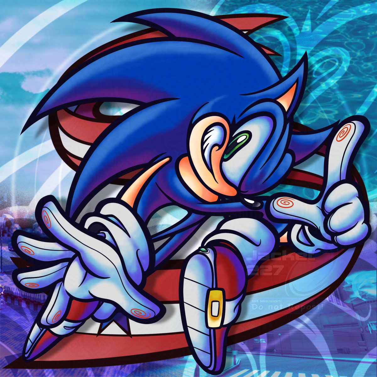 🌀Non-Stop Running!🌴
•
#sonic #SonicTheHedgehog #sonicadventure #sonicfanart