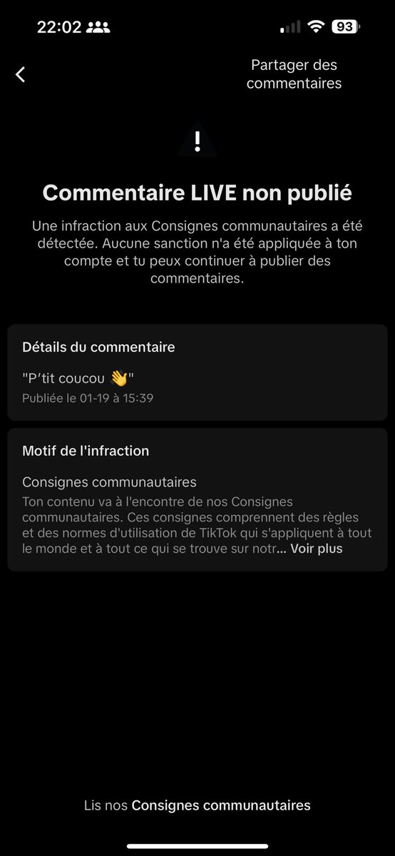 VINZDOG's tweet photo. @tiktok_France ???!!!! 🤷‍♂️ https://t.co/gqLzqmwhv0