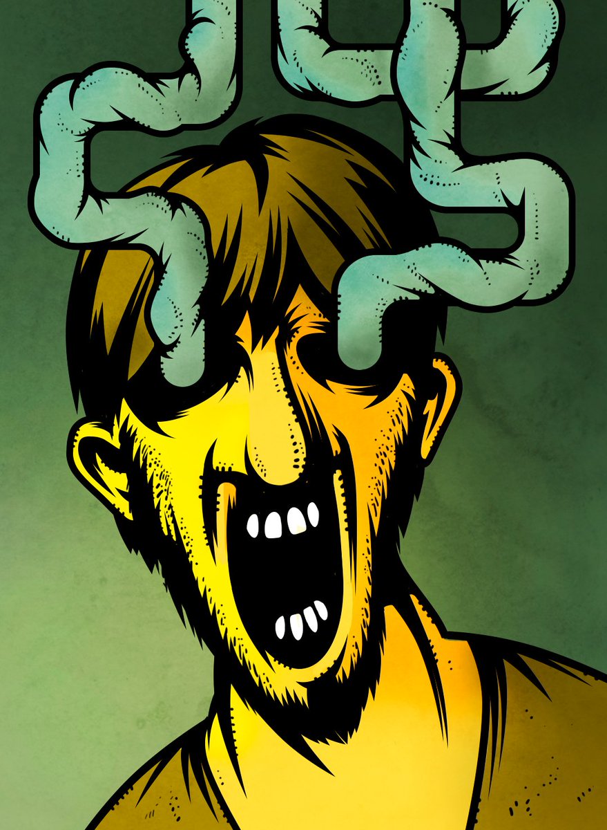 ThePsychoSheep's tweet image. Small self-portrait