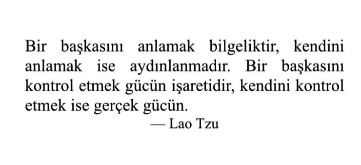 avuntusaati's tweet photo. Lao Tzu’nun her sözünde derin bir hakikat var. https://t.co/I1O6efjEiW